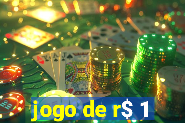 jogo de r$ 1